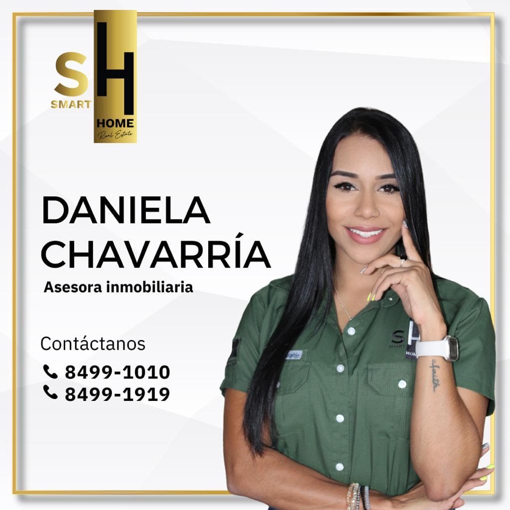Daniela Chavarría — Asesora inmobiliaria