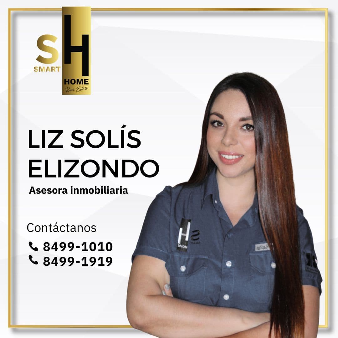 Liz Solís Elizondo — Asesora inmobiliaria