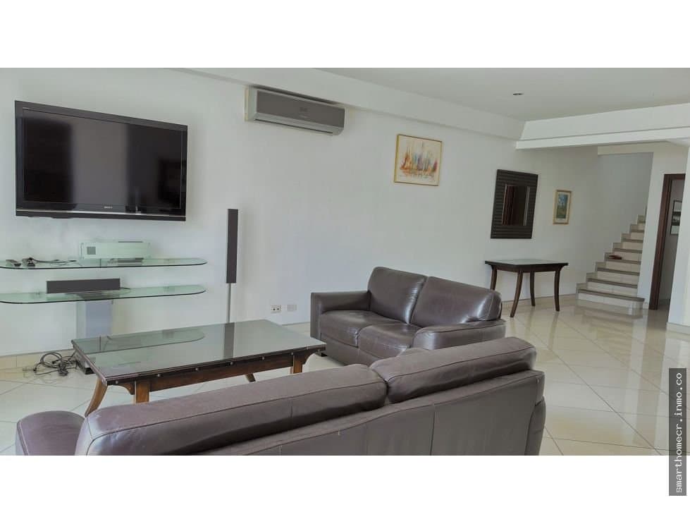Alquiler de casa amueblada en condominio - san rafael, escazú