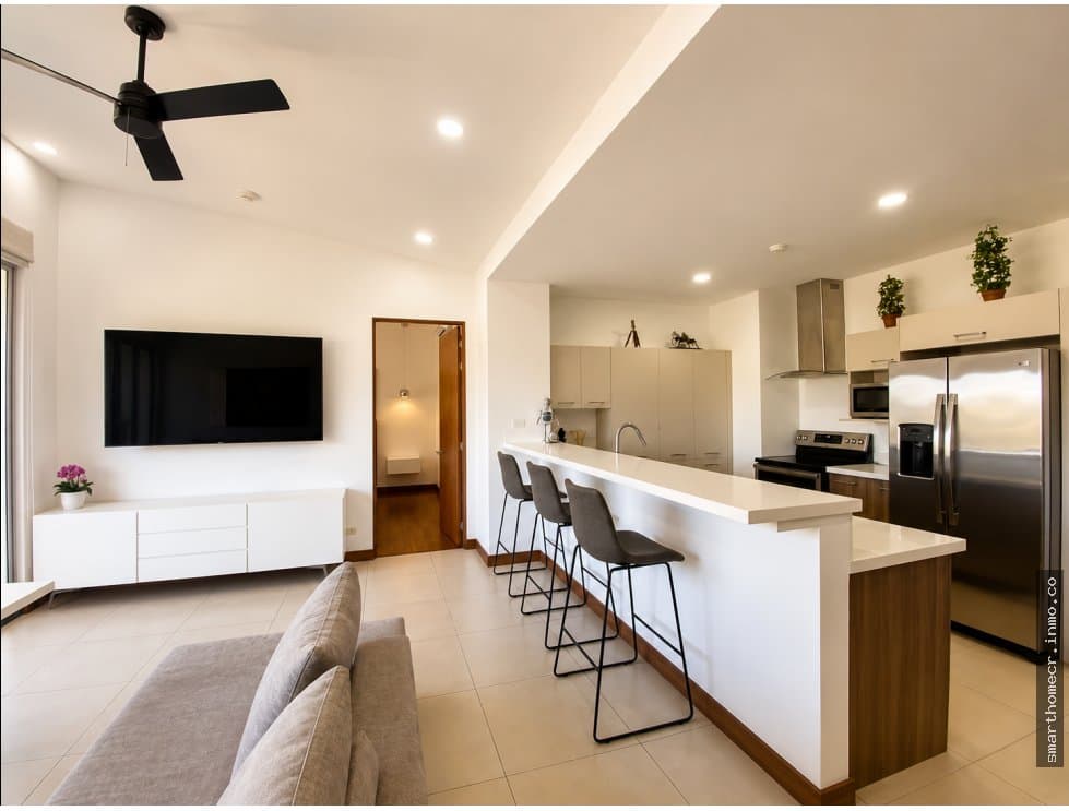 Alquiler de apartamento amueblado en distrito 4, guachipelin