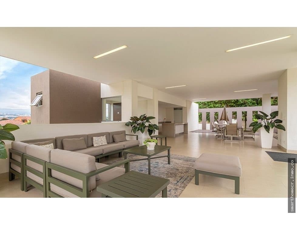 Se alquila apartamento moderno en escazú