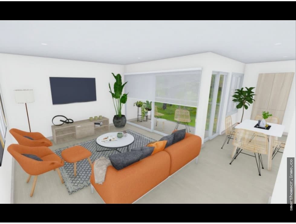 Se alquila apartamento en santa ana centro tipo c