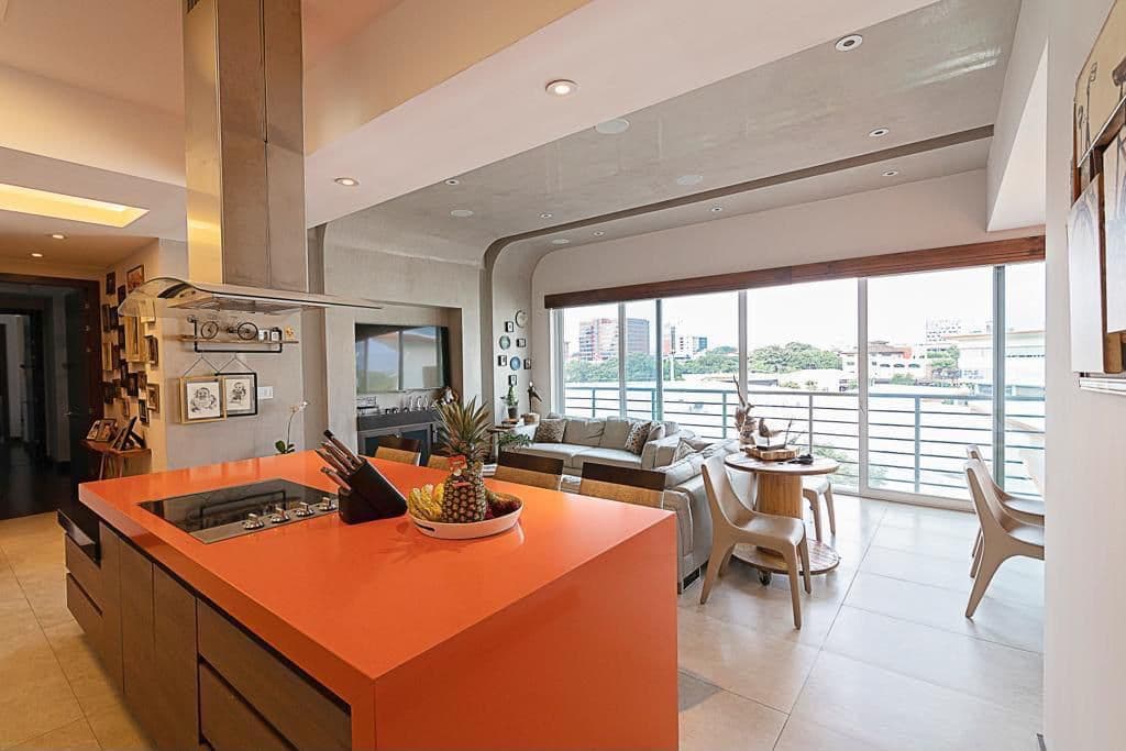 Alquiler / venta de penthouse amueblado en distrito 4, guachipelín