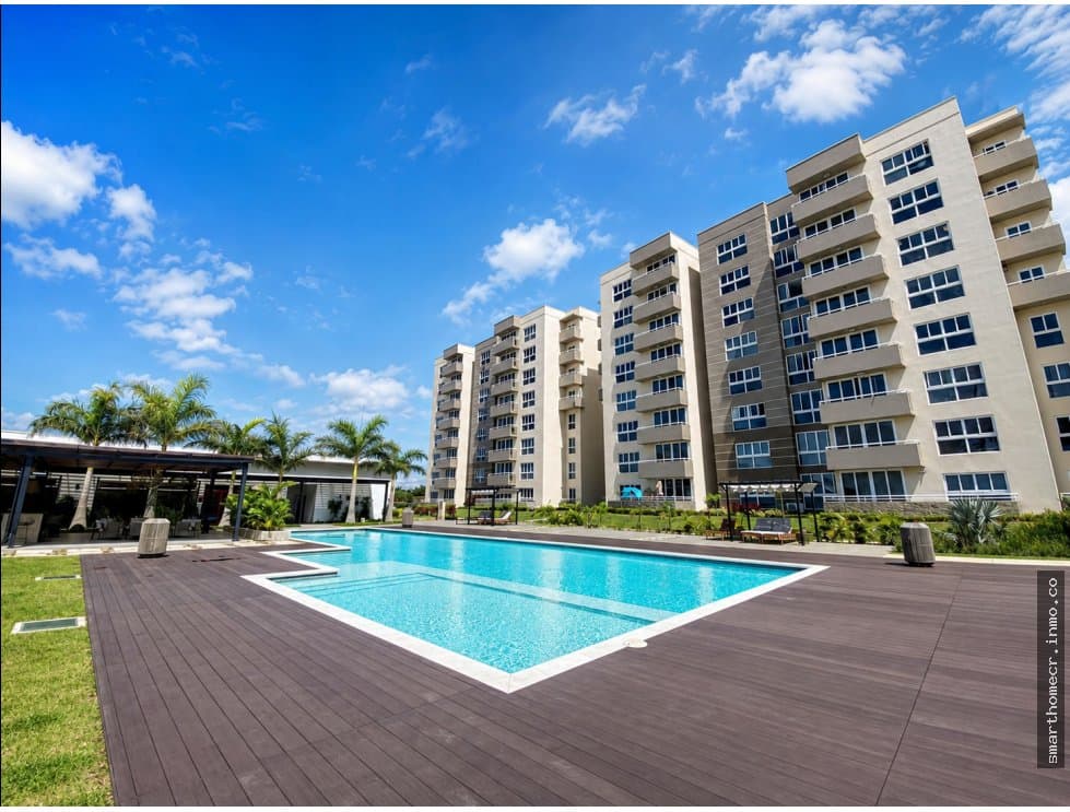 Venta de apartamento amueblado en condominio concasa